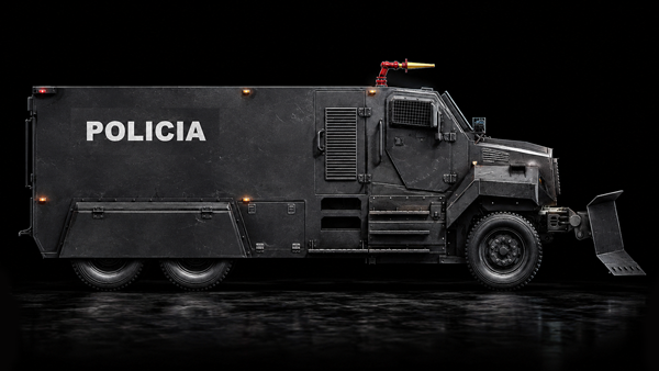 Hunter Anti-Motín SWAT